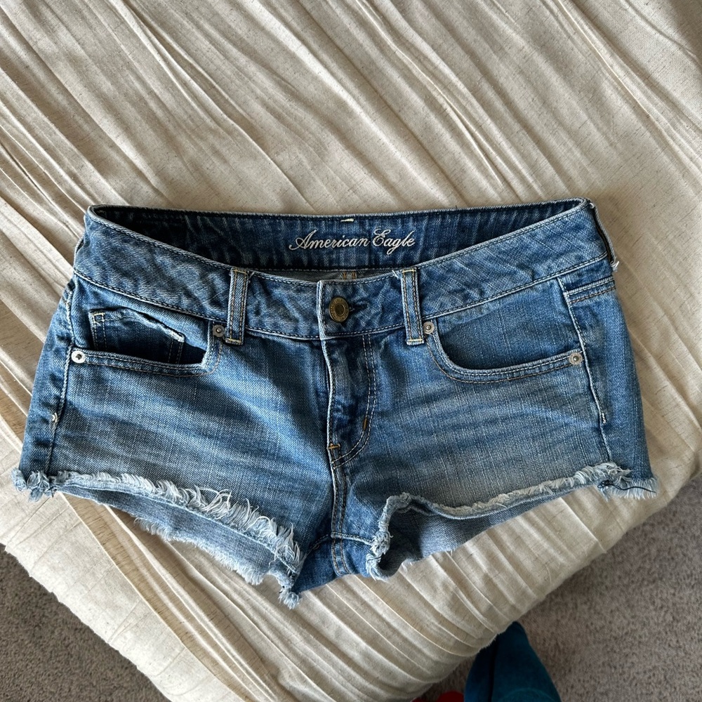 American Eagle Denim Jean Shorts Size 4